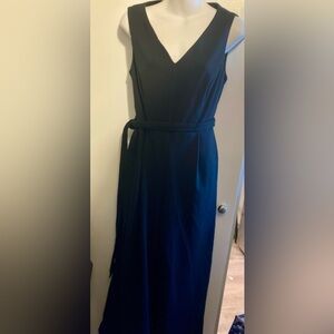 Calvin Klein Black Belted Jumpsuit